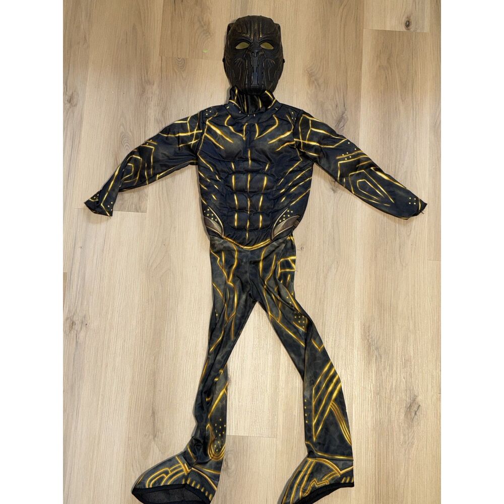 Kids Gold BLack Panther Costume